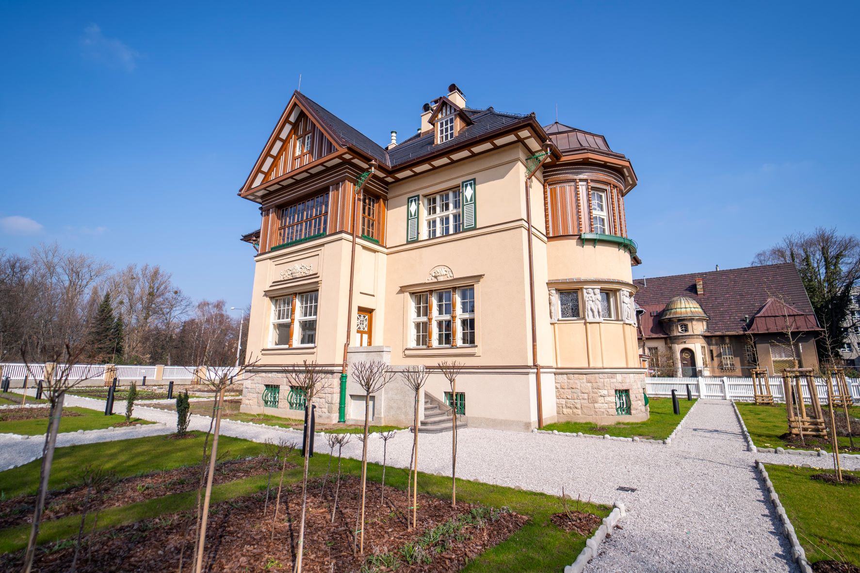 Grossmannova vila po rekonstrukci. Foto: Jan Vlček